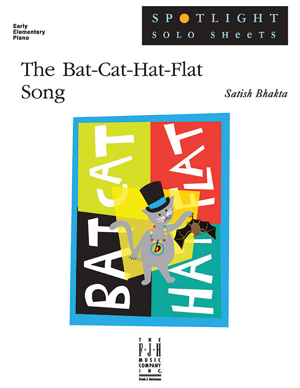 The Bat-Cat-Hat-Flat Song Sheet Music Preview