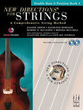 New Directions® For Strings, Double Bass A Position Book 1 Cover Image