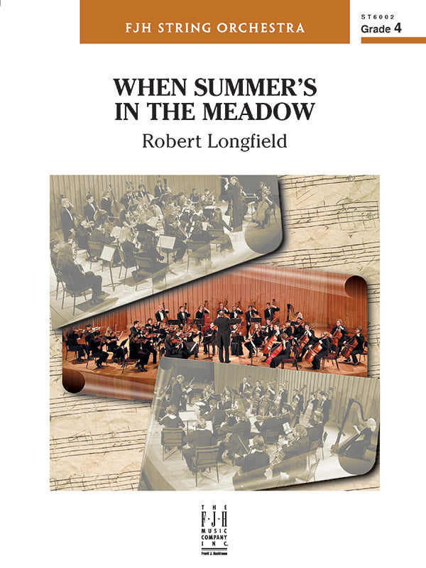 When Summer's in the Meadow: Violin 1 Sheet Music Preview