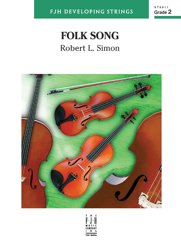Folk Song (Gum Tree Canoe): Violin 3 Sheet Music Preview