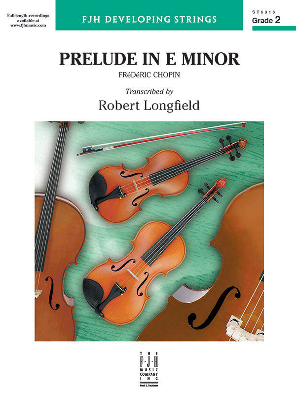 Prelude in E Minor: Viola Sheet Music Preview