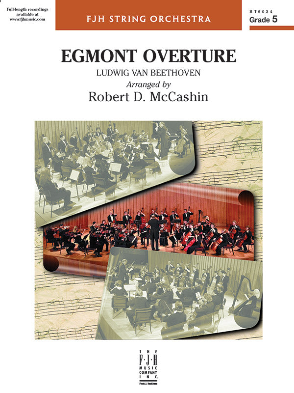 Egmont Overture: Double Bass Sheet Music Preview