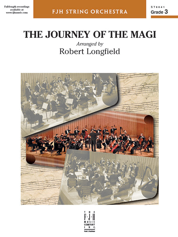The Journey of the Magi: Violin 1 Sheet Music Preview