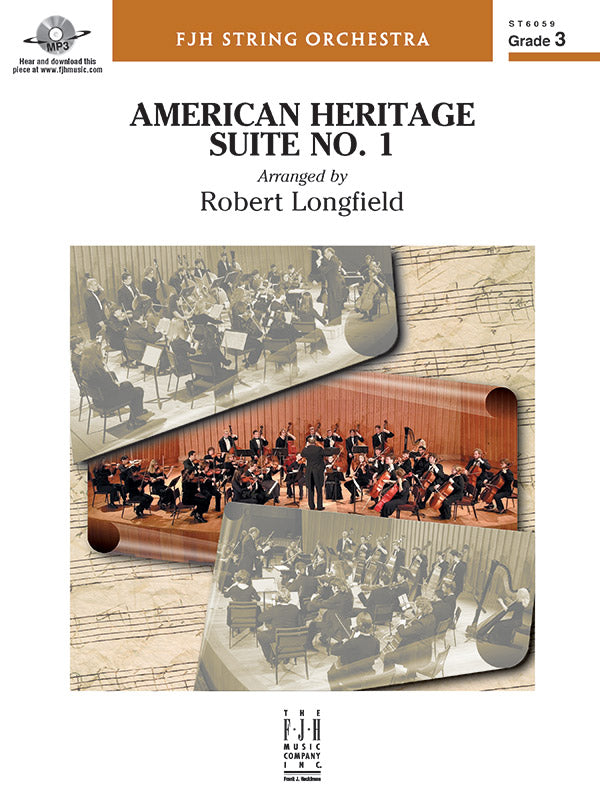 American Heritage Suite No. 1: Viola Sheet Music Preview