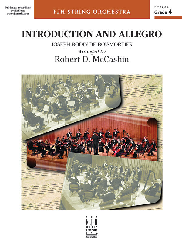Introduction and Allegro: Double Bass Sheet Music Preview