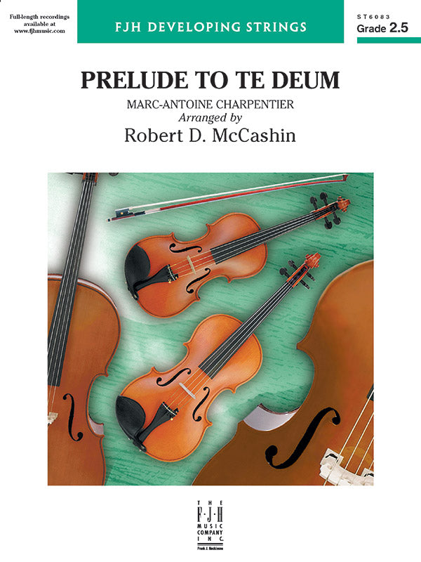 Prelude to Te Deum: Double Bass Sheet Music Preview