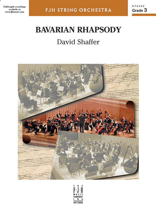 Bavarian Rhapsody: Violin 2 Sheet Music Preview