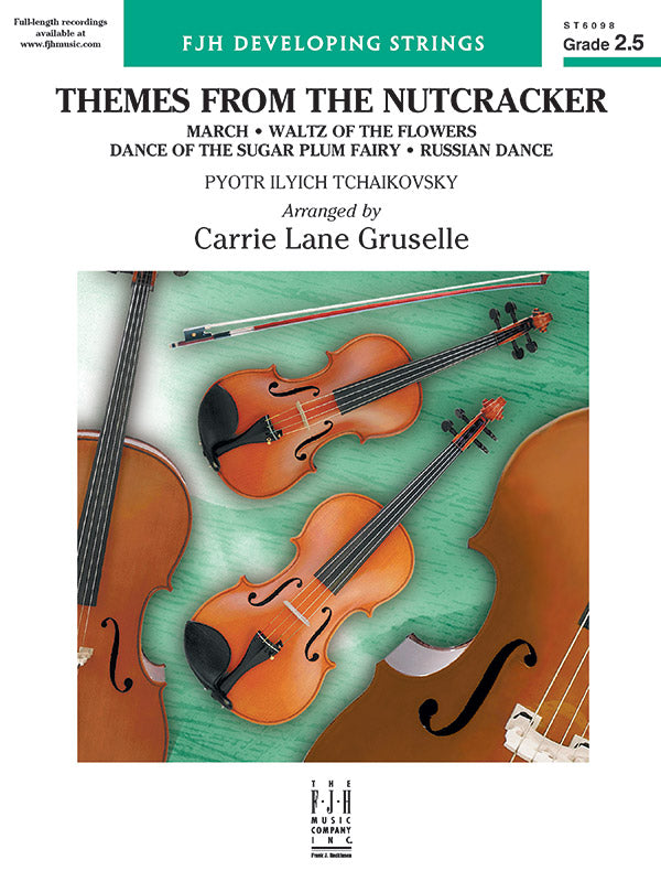 Themes from The Nutcracker: Violin 1 Sheet Music Preview