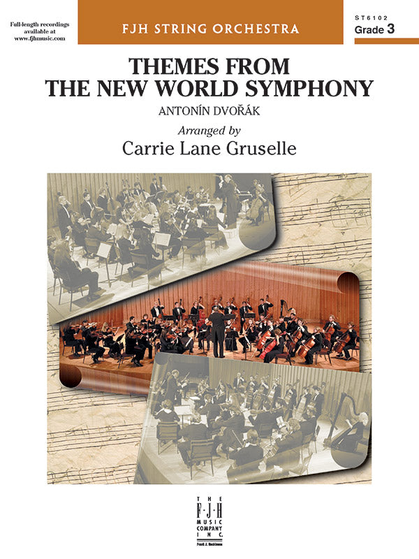Themes from the New World Symphony: Double Bass Sheet Music Preview