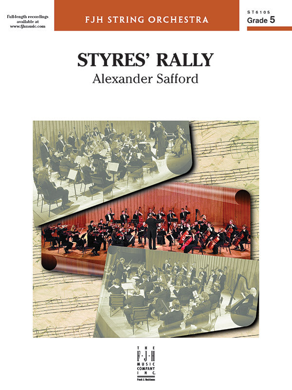 Styres' Rally: Score Sheet Music Preview