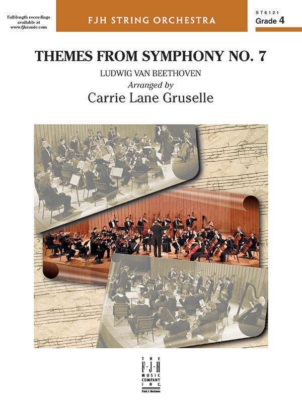 Themes from Symphony No. 7 Sheet Music Preview