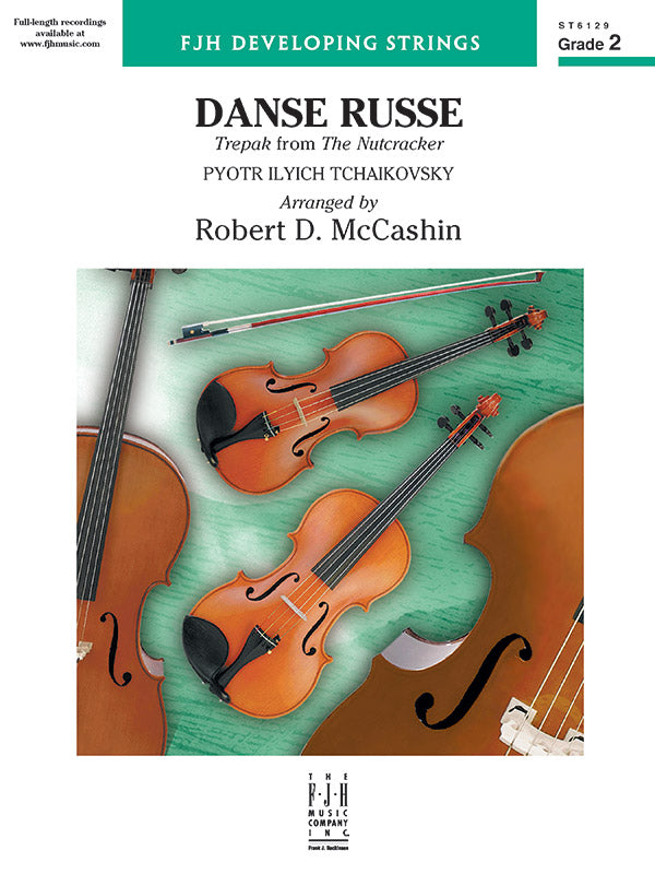 Danse Russe (Trepak from The Nutcracker): Score Sheet Music Preview
