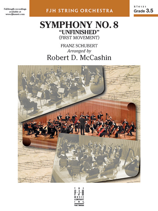 Symphony No. 8 "Unfinished" (First Movement): Double Bass Sheet Music Preview