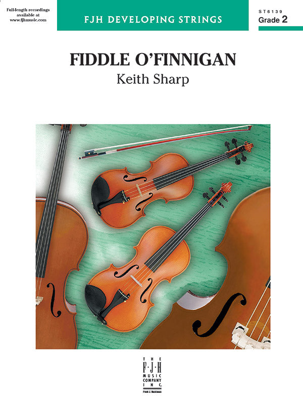 Fiddle O'Finnigan: Violin 3 (Viola T.C.) Sheet Music Preview