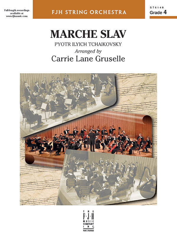 Marche Slav: Violoncello Sheet Music Preview