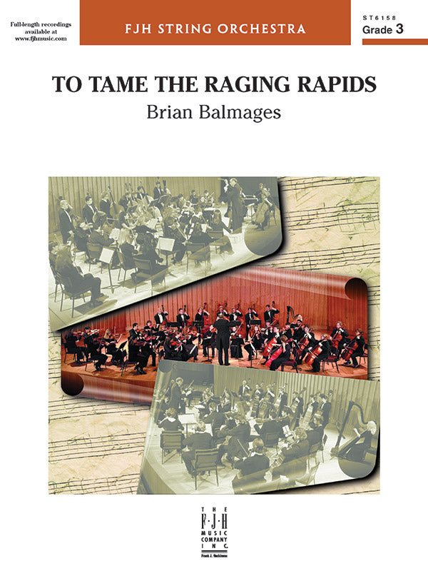To Tame the Raging Rapids: Violin 1 Sheet Music Preview