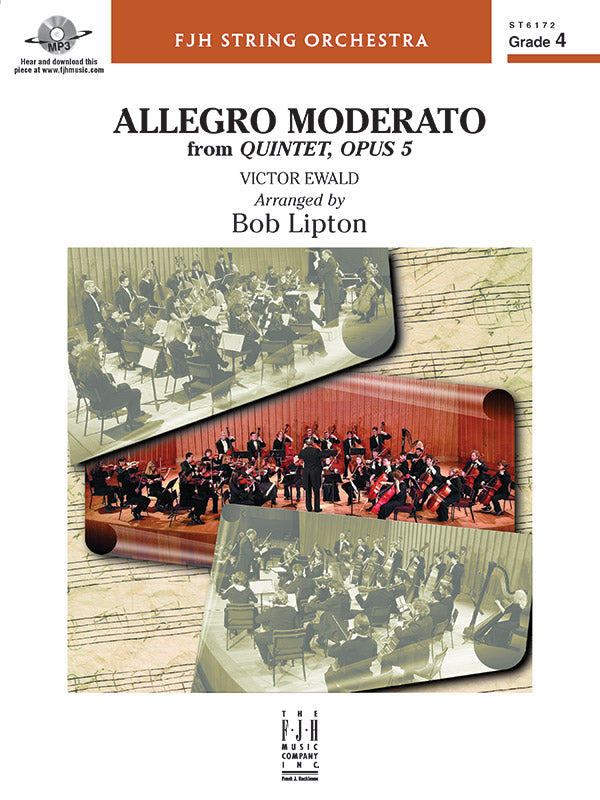 Allegro Moderato from Quintet, Opus 5 Cover Image