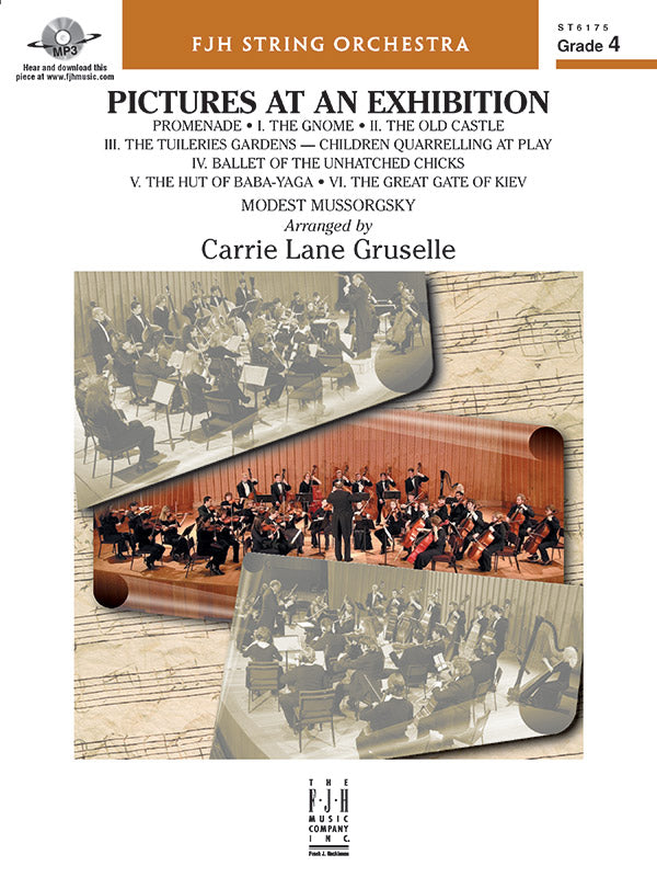 Pictures at an Exhibition: Violin 3 (Viola T.C.) Sheet Music Preview