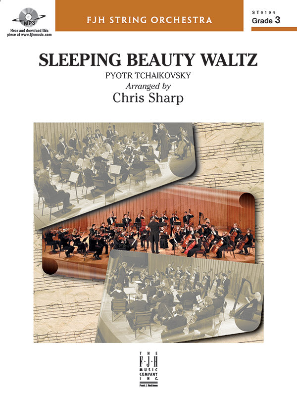 Sleeping Beauty Waltz: Double Bass Sheet Music Preview