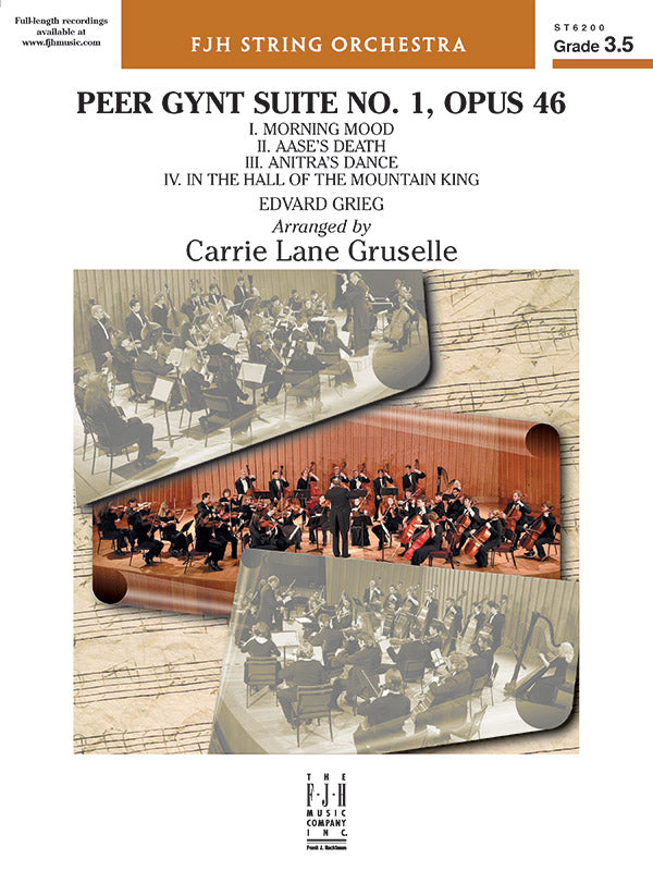 Peer Gynt Suite No. 1, Op. 46: Violin 2 Sheet Music Preview