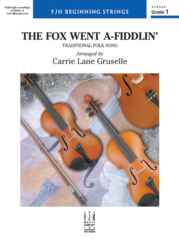 The Fox Went A-Fiddlin': Double Bass Sheet Music Preview