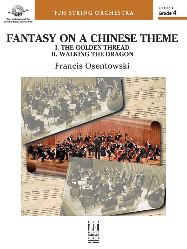 Fantasy on a Chinese Theme: Percussion 2 Sheet Music Preview