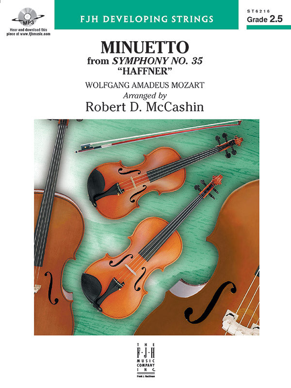 Minuetto from Symphony No. 35 "Haffner" Cover Image