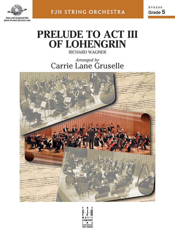 Prelude to Act III of Lohengrin Sheet Music Preview