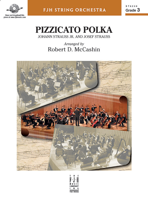 Pizzicato Polka: Viola Sheet Music Preview