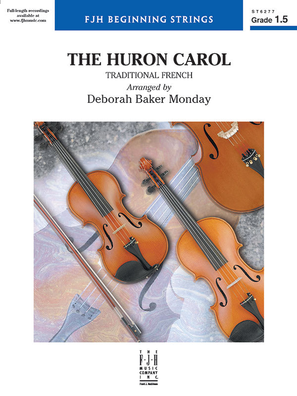 The Huron Carol: Violin 2 (Viola T.C.) Sheet Music Preview