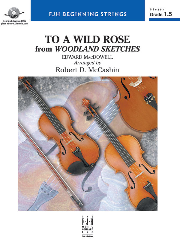 To A Wild Rose: Score Sheet Music Preview