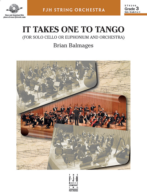 It Takes One to Tango: Double Bass Sheet Music Preview