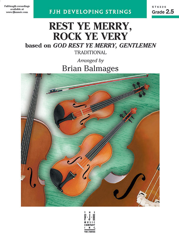 Rest Ye Merry, Rock Ye Very: Piano Sheet Music Preview