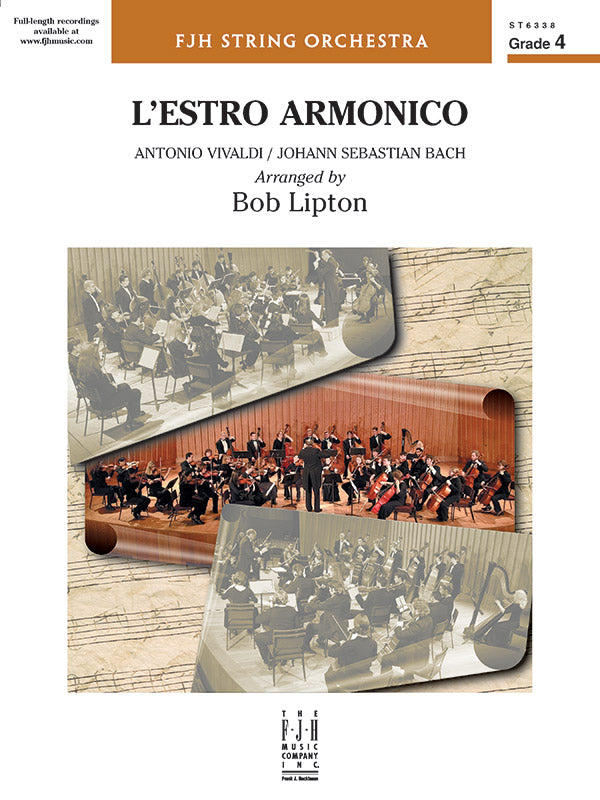 L'estro armonico: Violoncello Sheet Music Preview