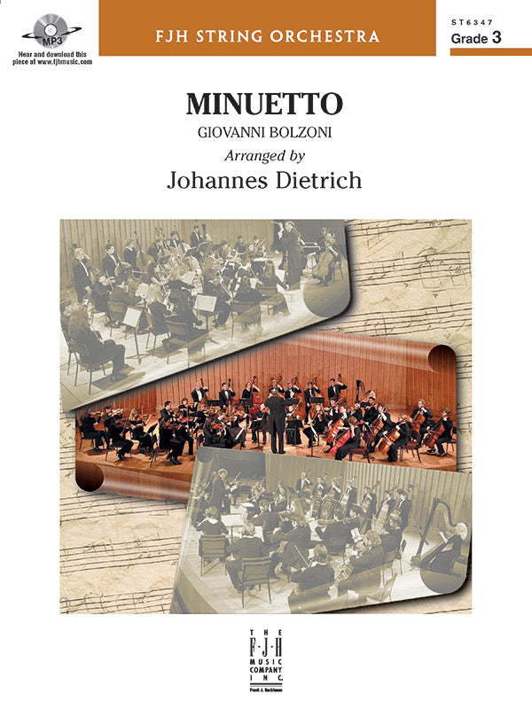 Minuetto: Score Sheet Music Preview