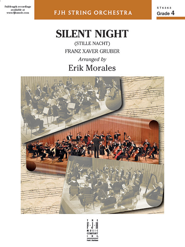 Silent Night: Violin 2 Sheet Music Preview