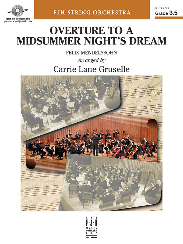 Overture to a Midsummer Night's Dream: Violin 2 Sheet Music Preview