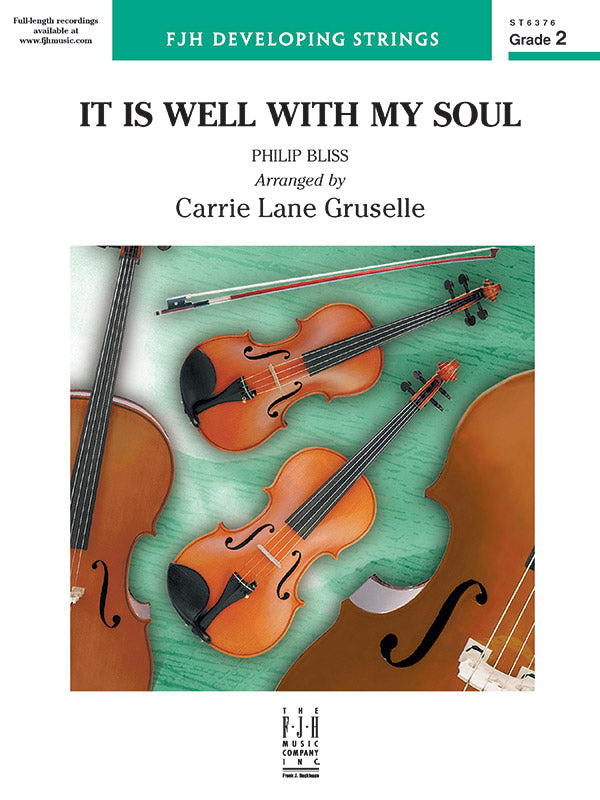 It Is Well with My Soul: Violin 3 (Viola T.C.) Sheet Music Preview