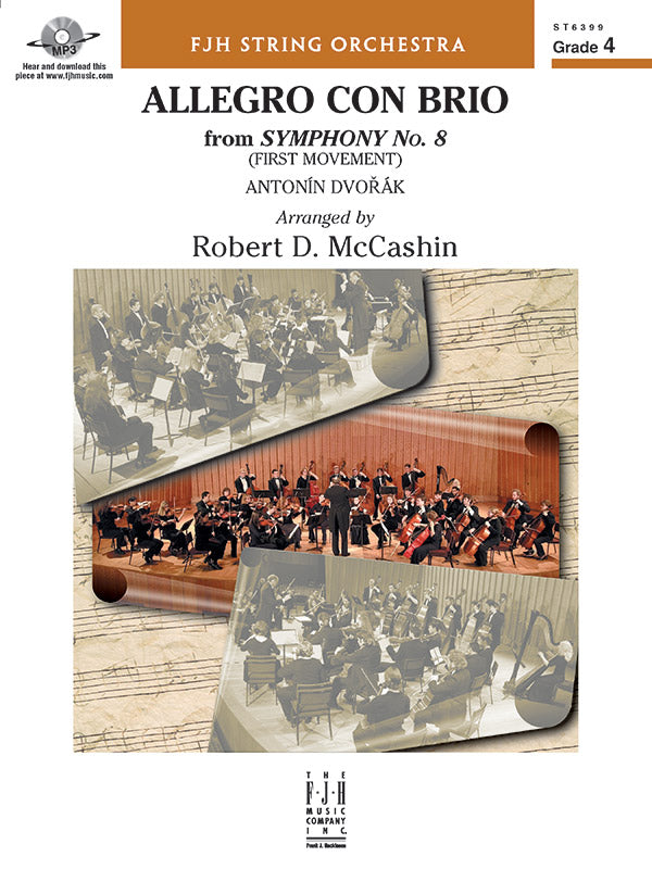 Allegro Con Brio from Symphony No. 8 (First Movement) Sheet Music Preview
