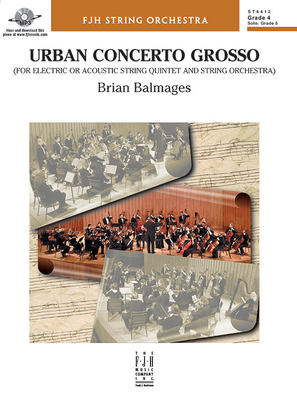 Urban Concerto Grosso: Score Sheet Music Preview