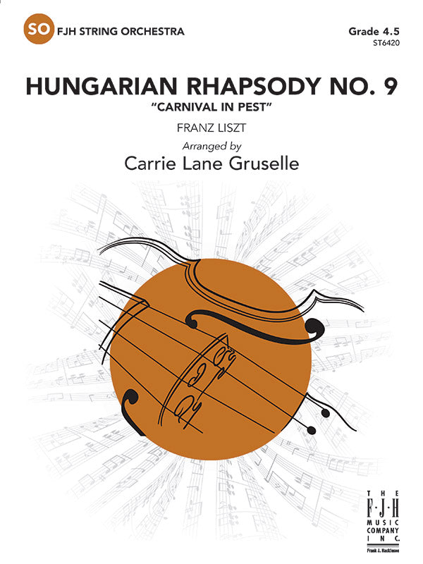 Hungarian Rhapsody No 9: Violin 2 Sheet Music Preview