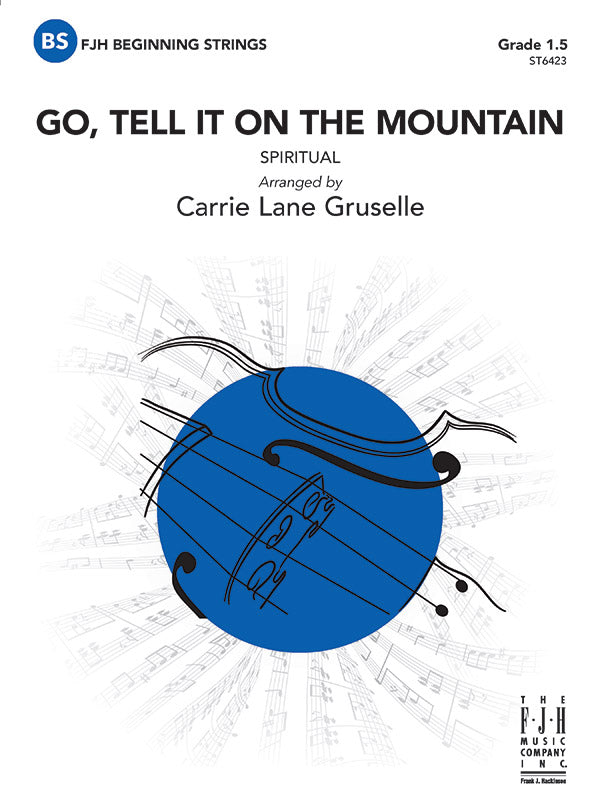 Go Tell it on the Mountain: Violin 1 Sheet Music Preview