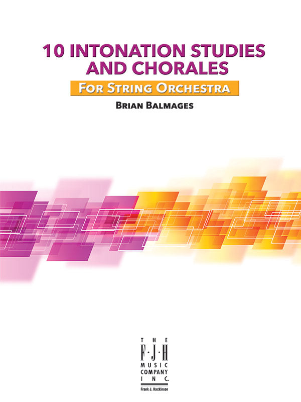 10 Intonation Studies and Chorales: Viola Sheet Music Preview