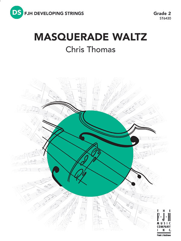 Masquerade Waltz: Violin 1 Sheet Music Preview