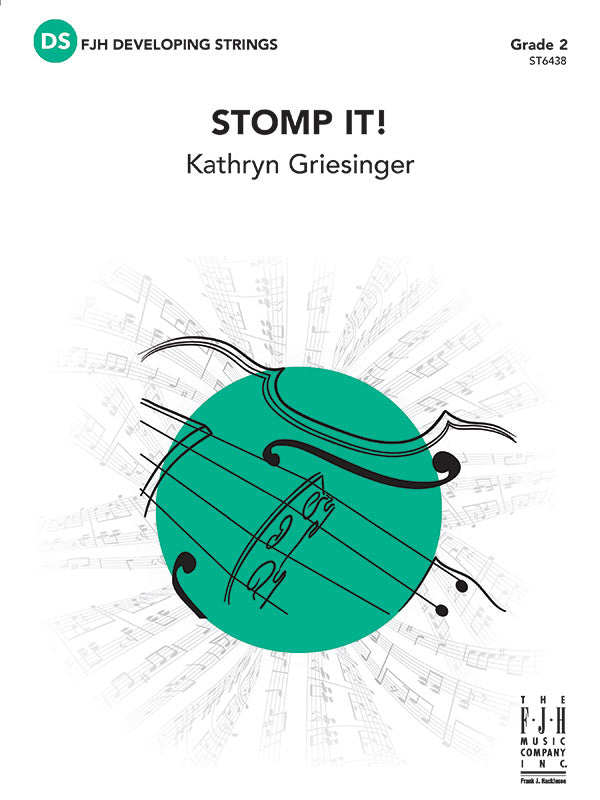 Stomp It!: Violin 3 (Viola T.C.) Sheet Music Preview