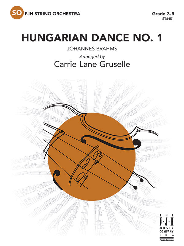 Hungarian Dance No. 1: Viola Sheet Music Preview