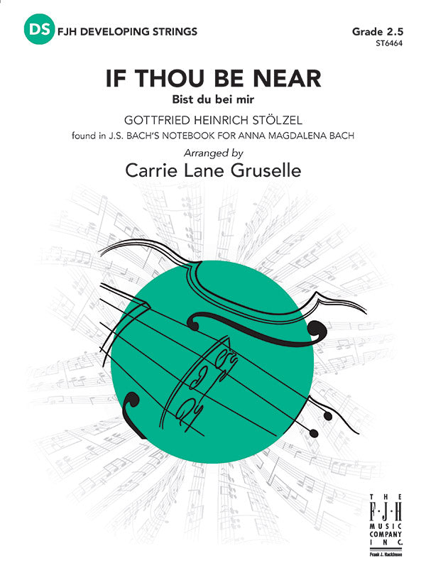 If Thou Be Near: Violin 1 Sheet Music Preview
