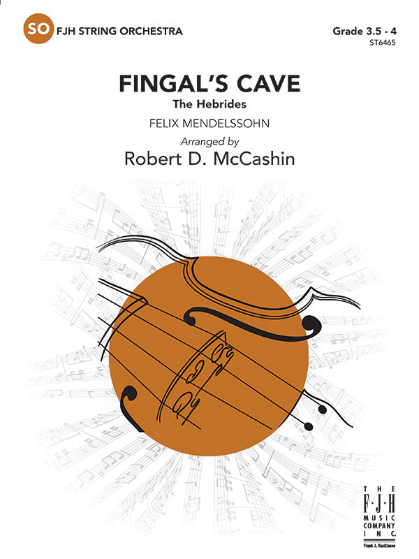 Fingal's Cave: Violin 2 Sheet Music Preview