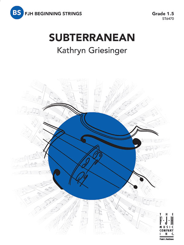 Subterranean Sheet Music Preview