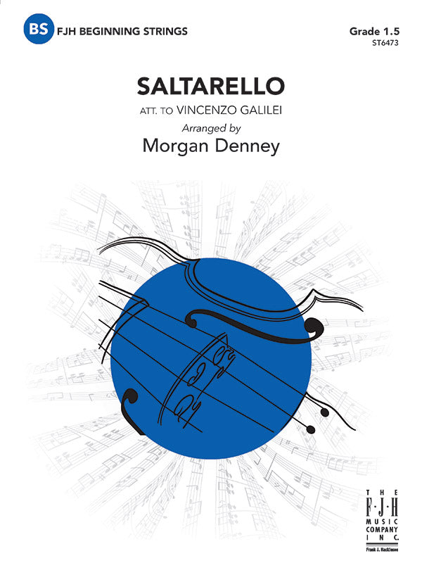 Saltarello: Violin 1 Sheet Music Preview